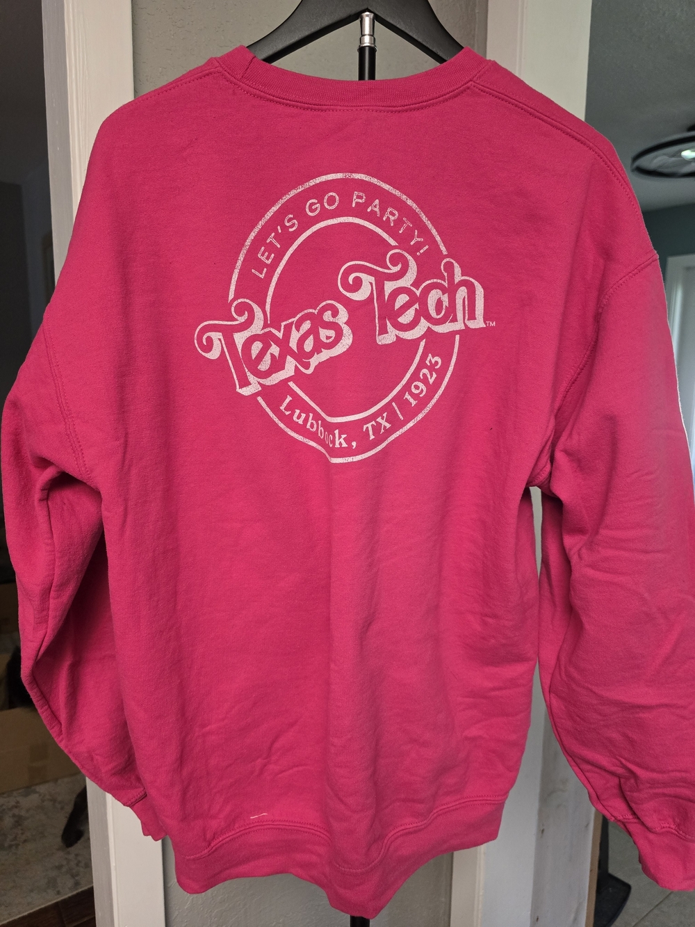 Texas Tech Barbie Design Sweatshirt